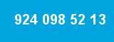 924 098 52 13